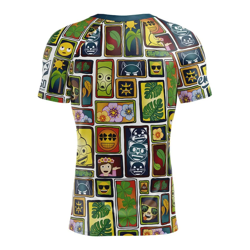 Otso Emoji Portrait T-shirt Med Korta ärmar male Otso Emoji Portrait T-shirt Med Korta ärmar male