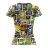 Otso Emoji Portrait T-shirt Med Korta ärmar male