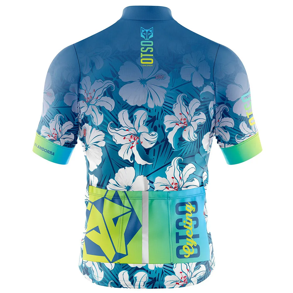 Otso Flowers Korta ärmar Cykeltröja Otso Flowers Korta ärmar Cykeltröja