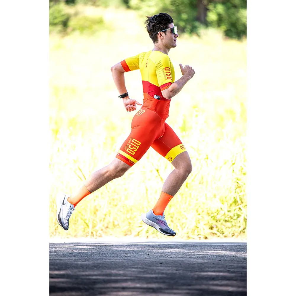 Otso Foc Kortärmad Triathlondräkt male