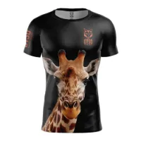 Otso Giraffe T-shirt Med Korta ärmar female