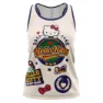 Otso Hello Kitty Cheerleading ärmlös T-shirt female