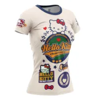 Otso Hello Kitty Cheerleading T-shirt Med Korta ärmar female