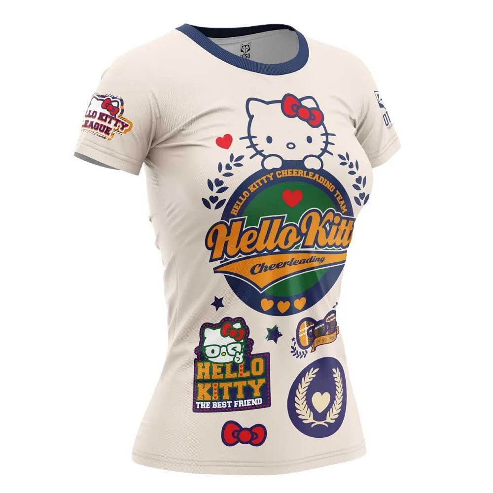 Otso Hello Kitty Cheerleading T-shirt Med Korta ärmar female