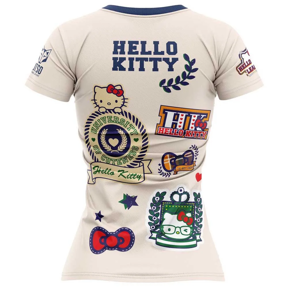 Otso Hello Kitty Cheerleading T-shirt Med Korta ärmar female