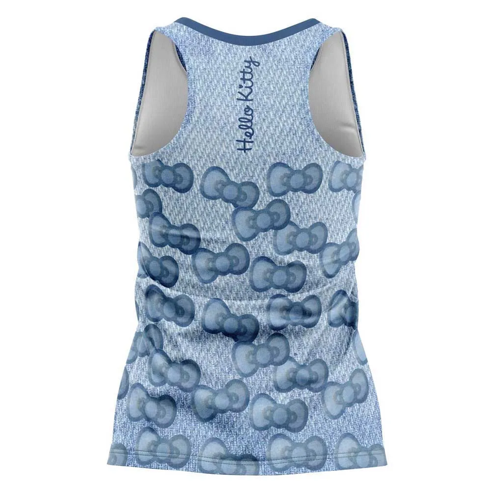 Otso Hello Kitty Denim ärmlös T-shirt Kvinna