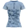 Otso Hello Kitty Denim T-shirt Med Korta ärmar Kvinna