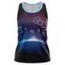 Otso Hello Kitty Galaxy ärmlös T-shirt Kvinna