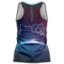 Otso Hello Kitty Galaxy ärmlös T-shirt Kvinna