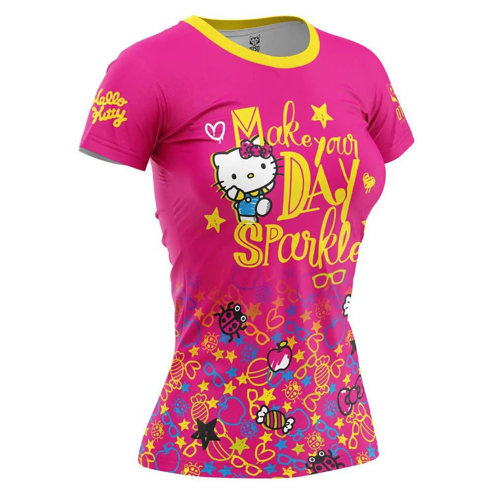 Otso Hello Kitty Sparkle T-shirt Med Korta ärmar female