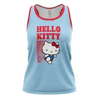 Otso Hello Kitty Stripes ärmlös T-shirt female Otso Hello Kitty Stripes ärmlös T-shirt female