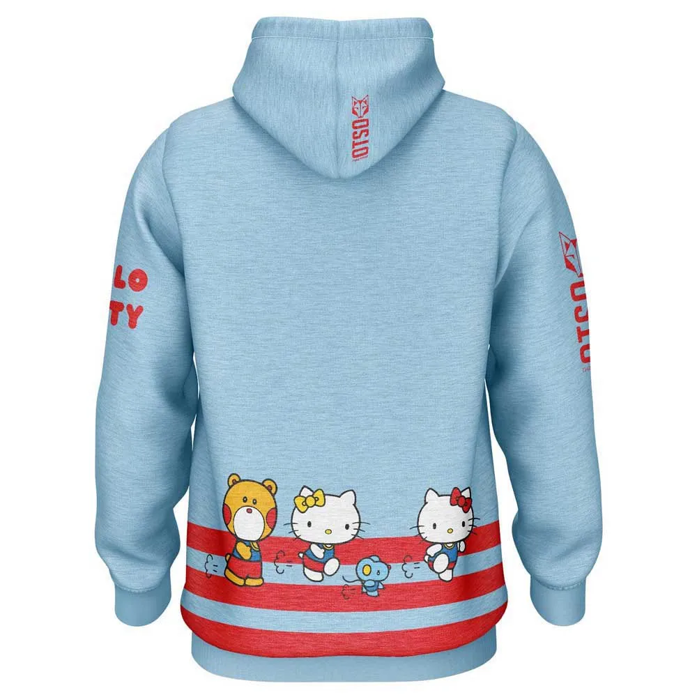 Otso Hello Kitty Stripes Huvtröja female