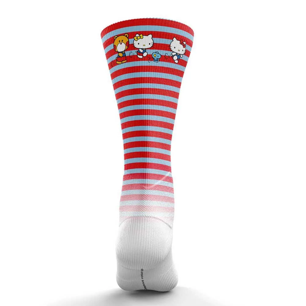 Otso Hello Kitty Stripes Strumpor female