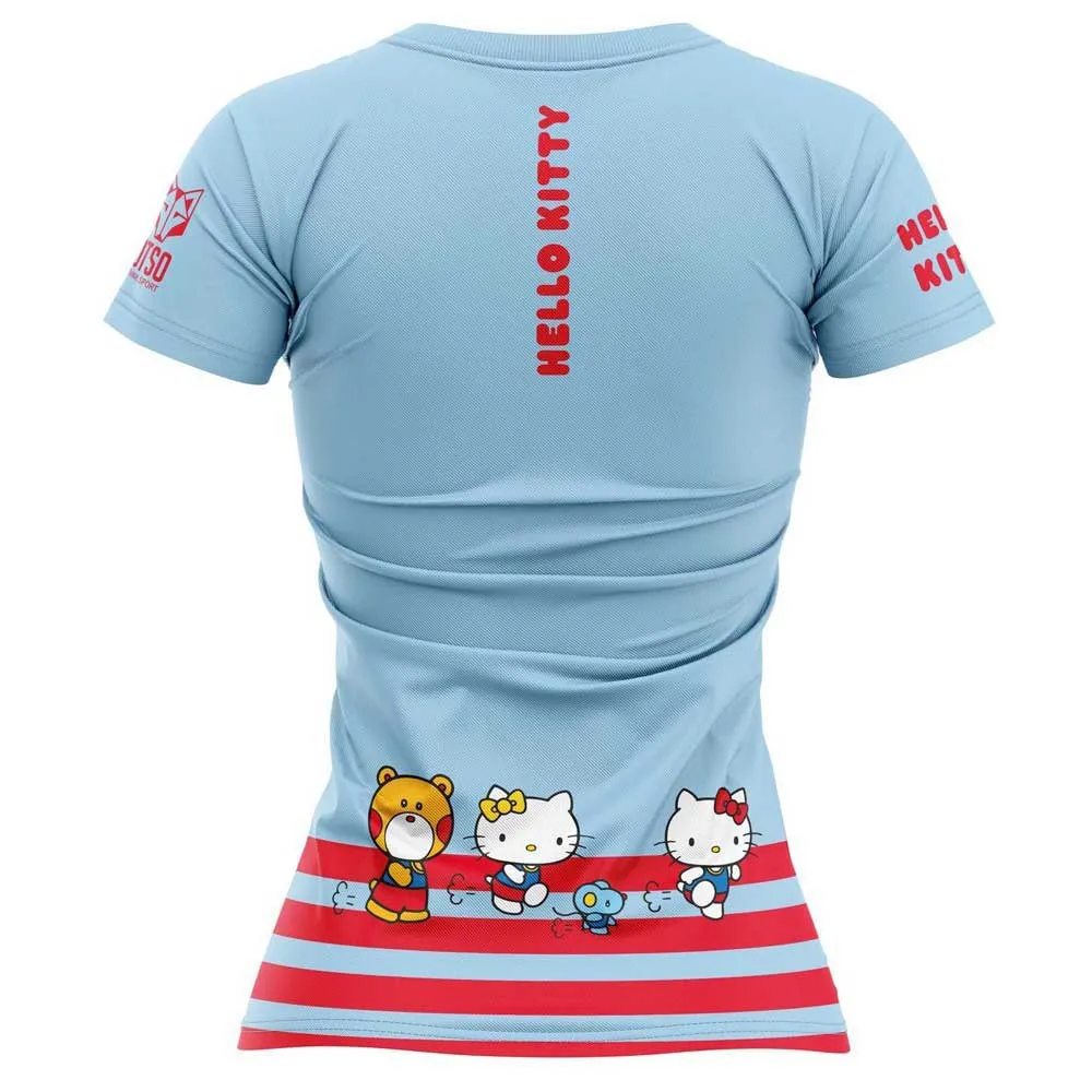 Otso Hello Kitty Stripes T-shirt Med Korta ärmar female
