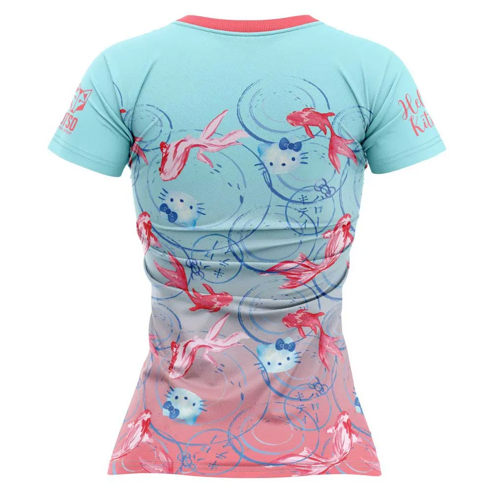 Otso Hello Kitty Wave T-shirt Med Korta ärmar Kvinna