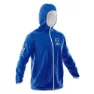 Electric blue / white