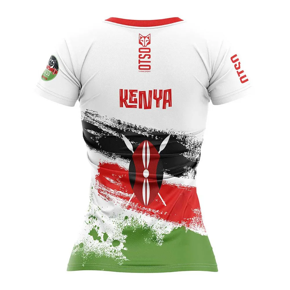 Otso Kimbia Kenya T-shirt Med Korta ärmar female