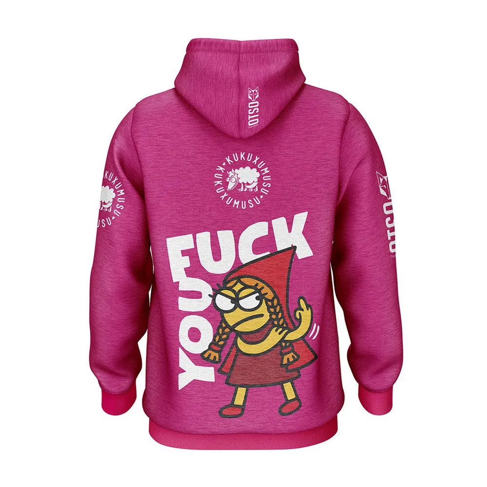 Otso Kukuxumusu Fuck You! Tröja Med Huva male