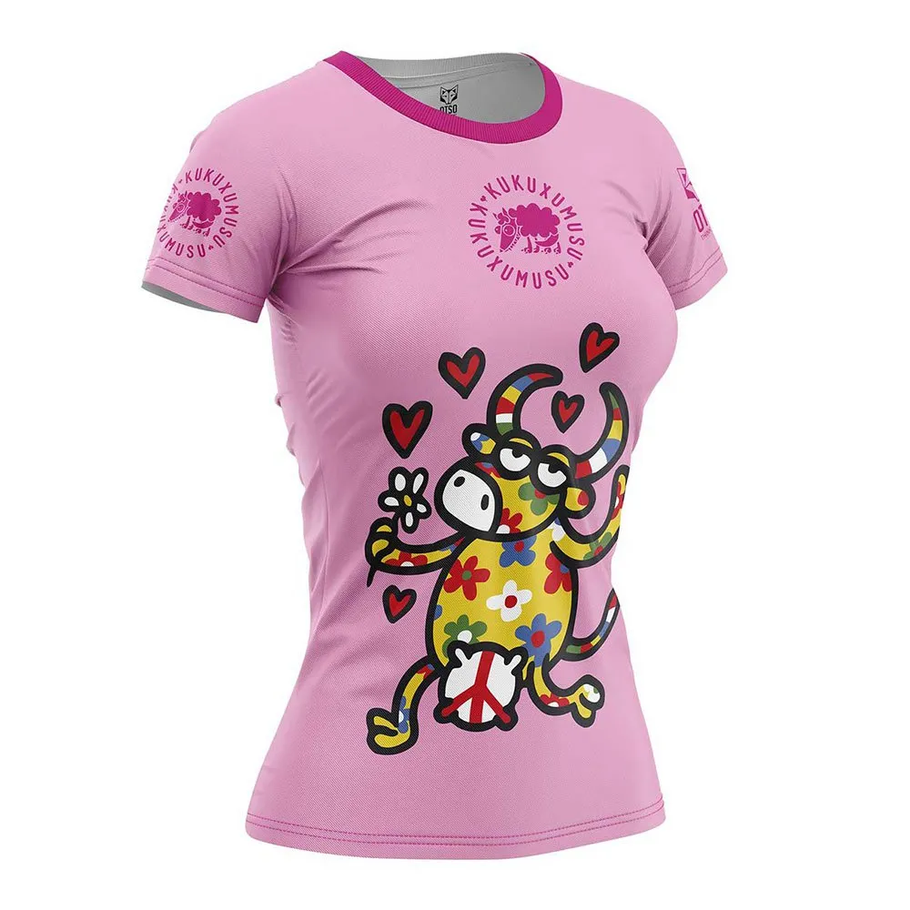 Otso Kukuxumusu Love T-shirt Med Korta ärmar female