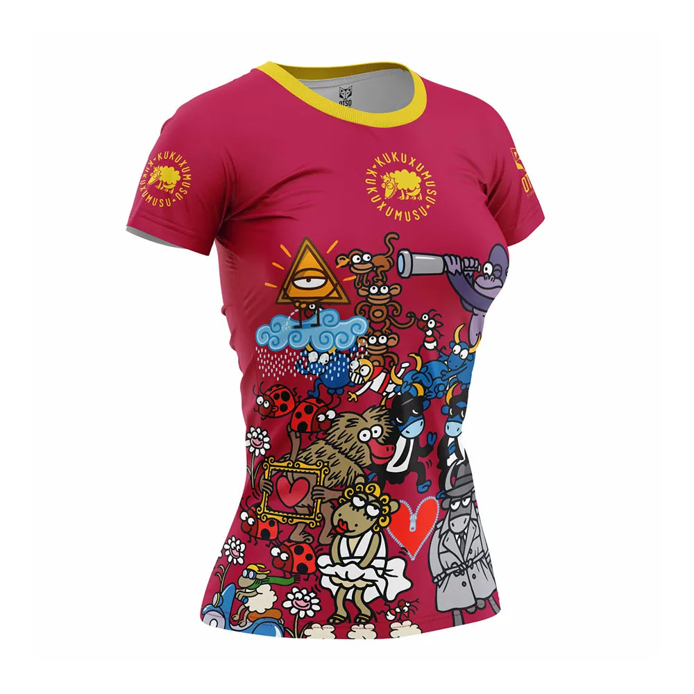 Otso Kukuxumusu Mix Kuku T-shirt Med Korta ärmar female Otso Kukuxumusu Mix Kuku T-shirt Med Korta ärmar female