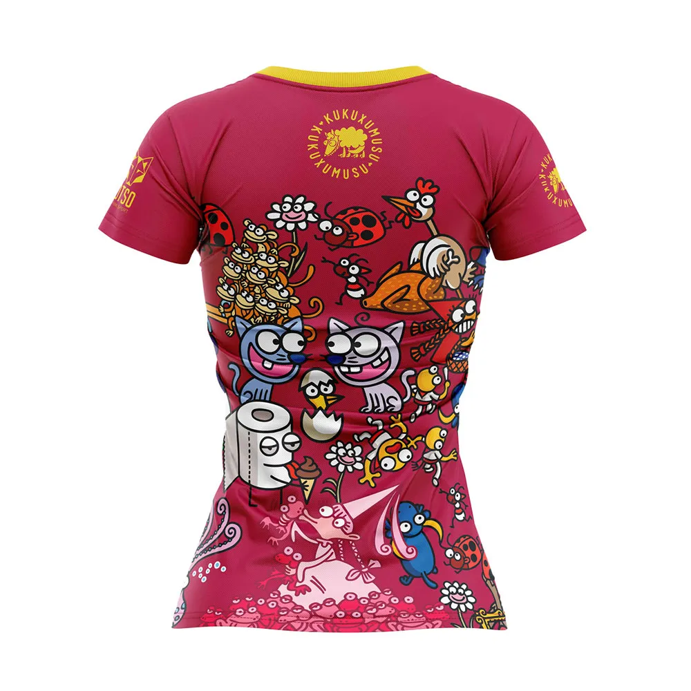 Otso Kukuxumusu Mix Kuku T-shirt Med Korta ärmar female Otso Kukuxumusu Mix Kuku T-shirt Med Korta ärmar female