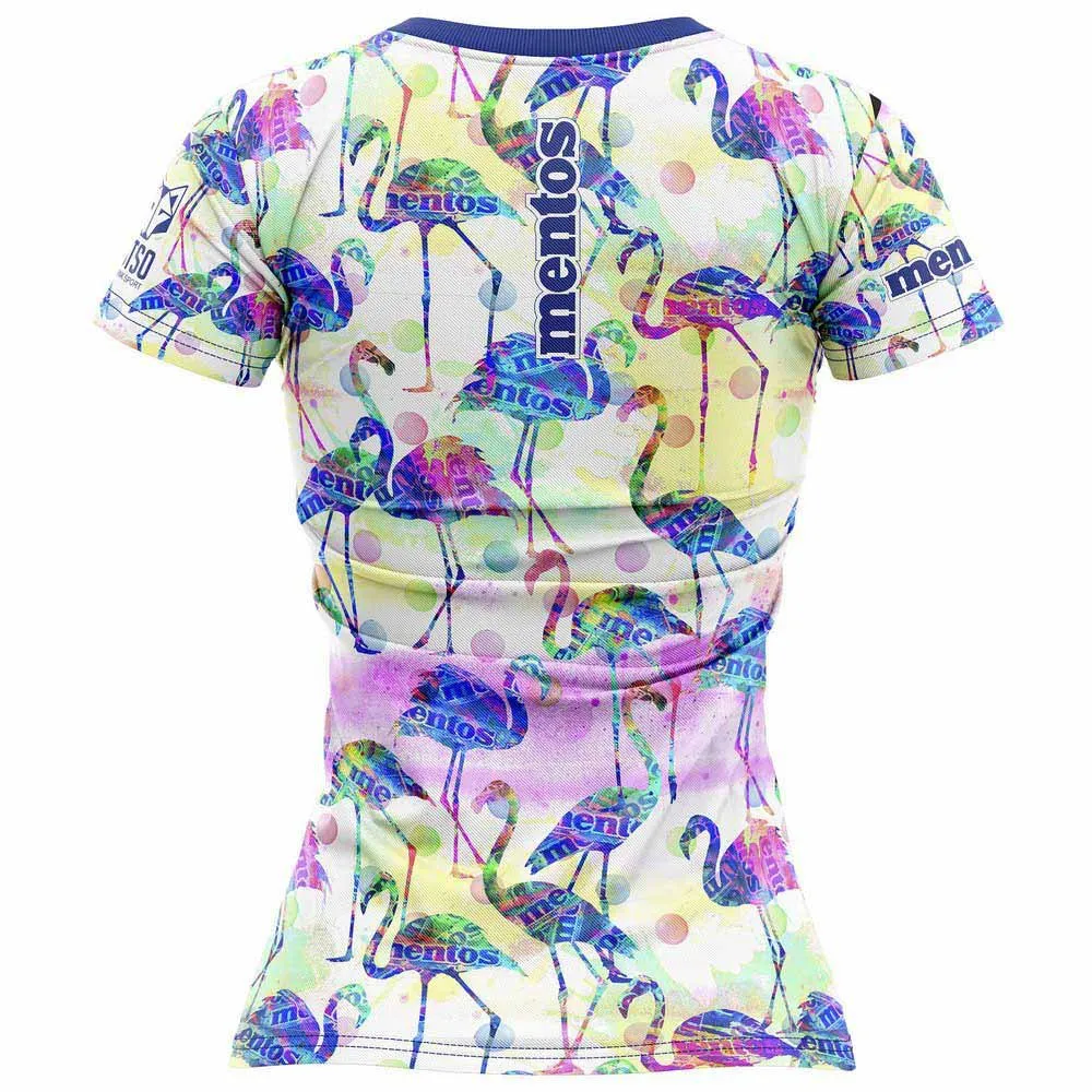 Otso Mentos Flamengos T-shirt Med Korta ärmar female, Multicolor Otso Mentos Flamengos T-shirt Med Korta ärmar female, Multicolor