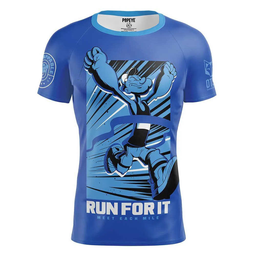 Otso Popeye Run For It T-shirt Med Korta ärmar male