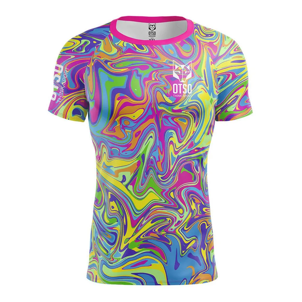 Otso Psychedelic T-shirt Med Korta ärmar female