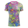 Otso Psychedelic T-shirt Med Korta ärmar female