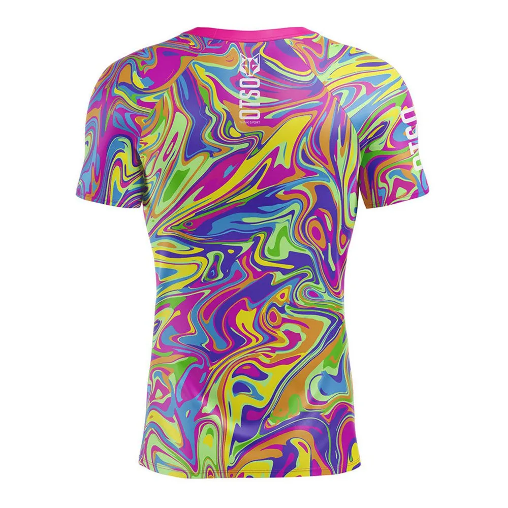 Otso Psychedelic T-shirt Med Korta ärmar female