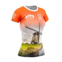 Otso Run Ámsterdam 2024 T-shirt Med Korta ärmar female Otso Run Ámsterdam 2024 T-shirt Med Korta ärmar female