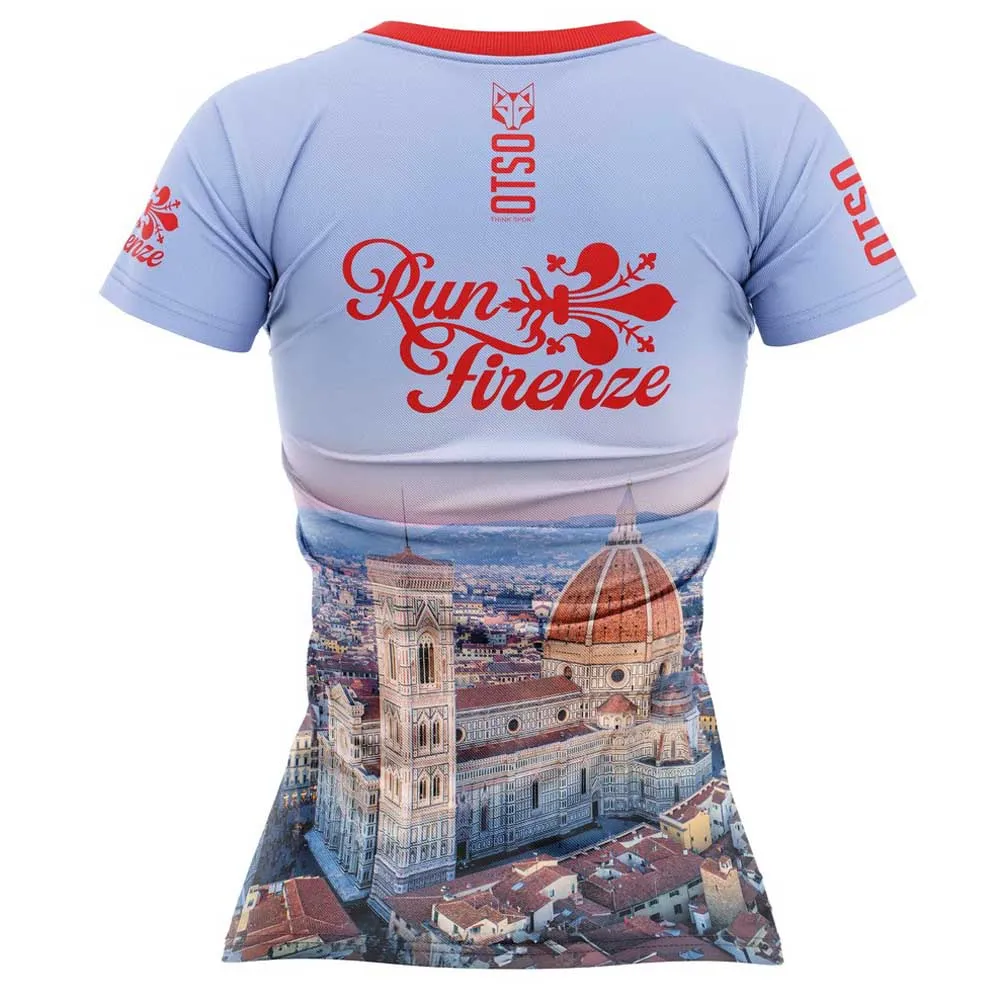 Otso Run Florencia (outlet) T-shirt Med Korta ärmar male Otso Run Florencia (outlet) T-shirt Med Korta ärmar male
