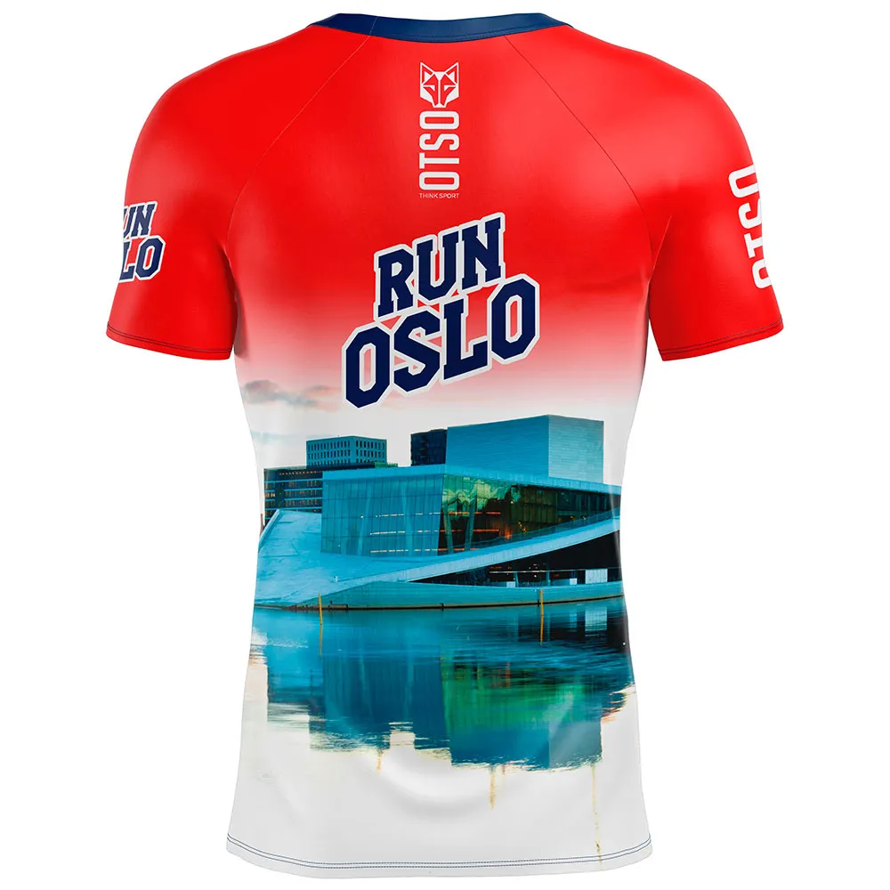 Otso Run Oslo 2024 T-shirt Med Korta ärmar male
