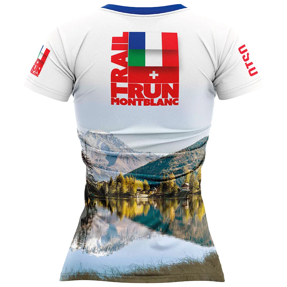 Otso Run Trail Montblanc 2024 T-shirt Med Korta ärmar female, Multicolour Otso Run Trail Montblanc 2024 T-shirt Med Korta ärmar female, Multicolour