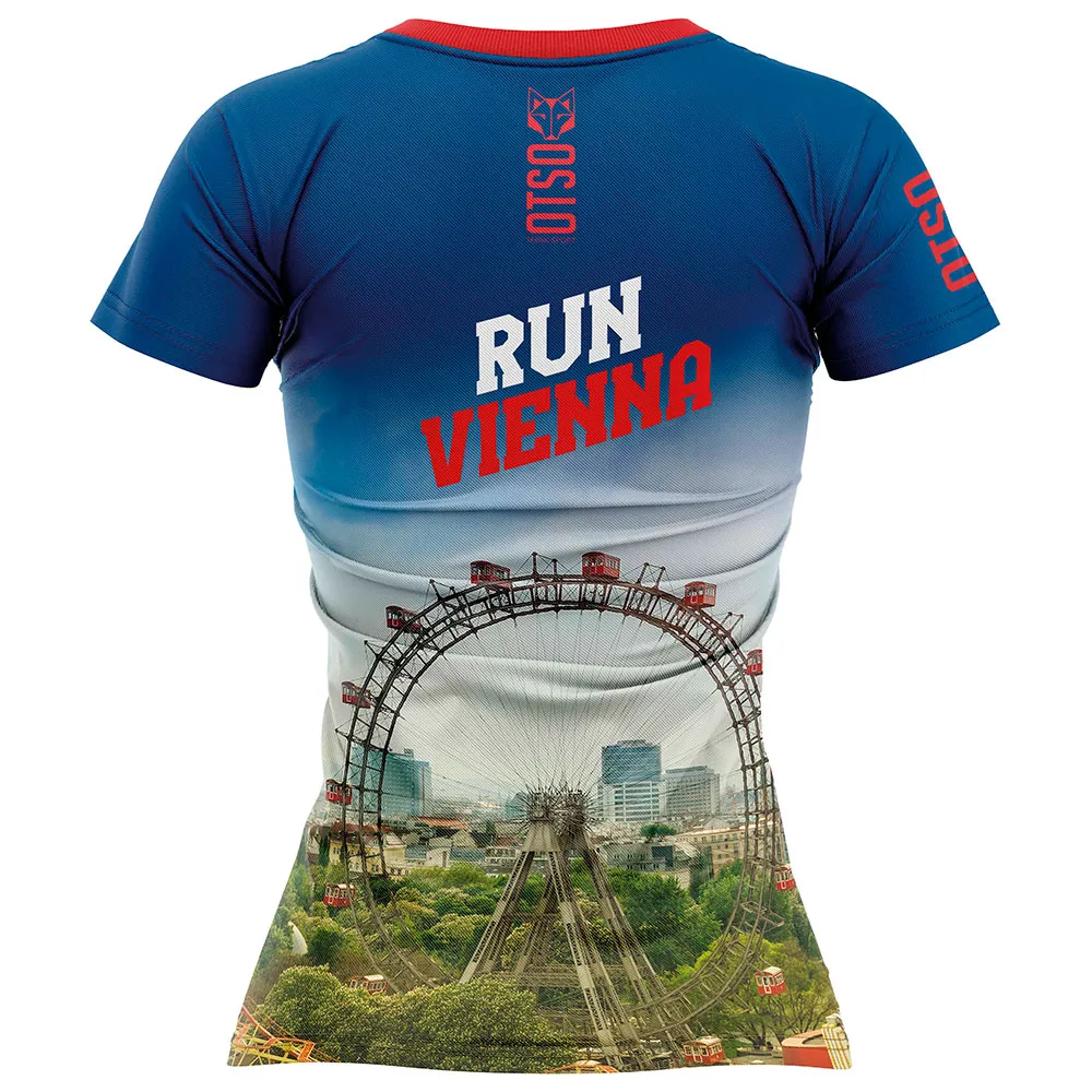 Otso Run Vienna 2023 T-shirt Med Korta ärmar female Otso Run Vienna 2023 T-shirt Med Korta ärmar female