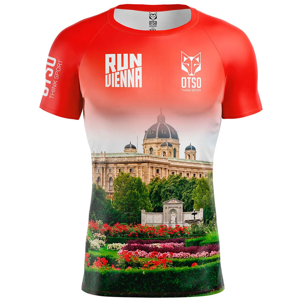Otso Run Vienna 2024 T-shirt Med Korta ärmar male