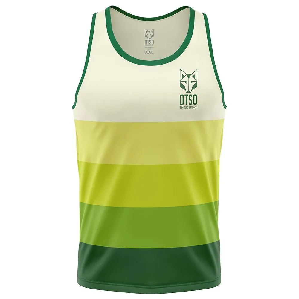 Otso S/manga Singlet Verde ärmlös T-shirt male