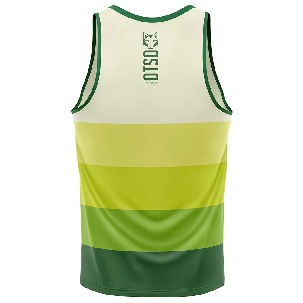 Otso S/manga Singlet Verde ärmlös T-shirt male