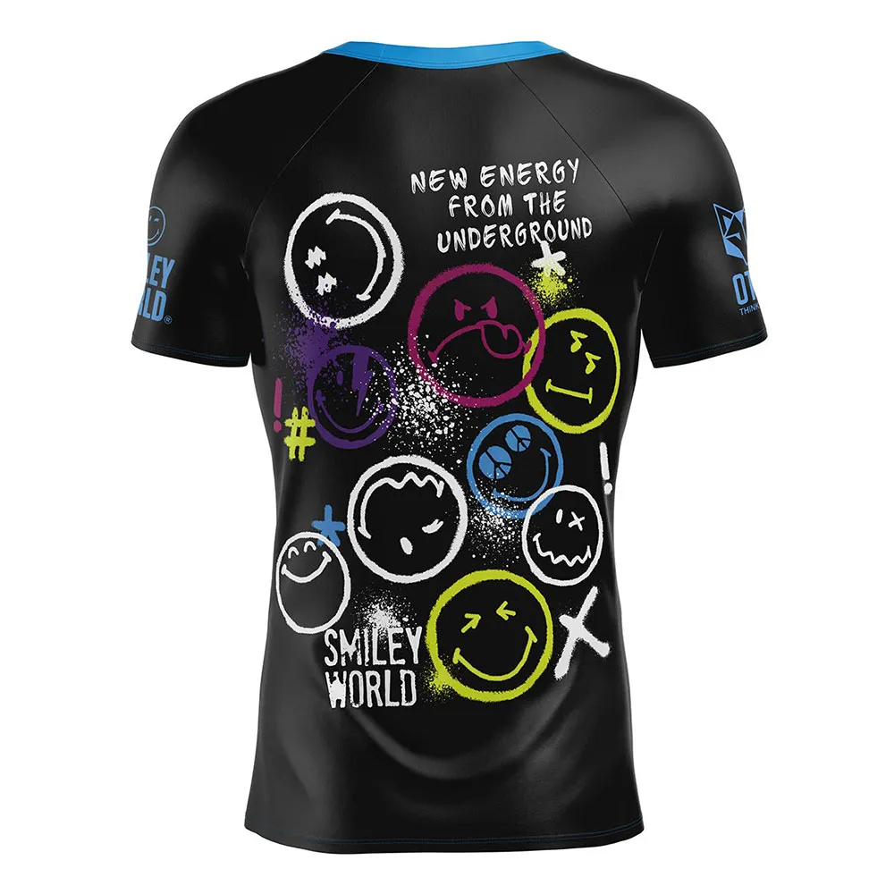 Otso Smiley Festival T-shirt Med Korta ärmar male