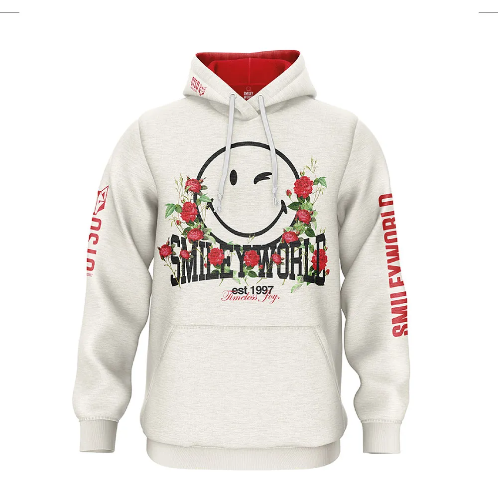 Otso Smiley Vintage Huvtröja male
