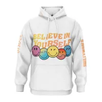 Otso Smileyworld Believe Tröja Med Huva male Otso Smileyworld Believe Tröja Med Huva male