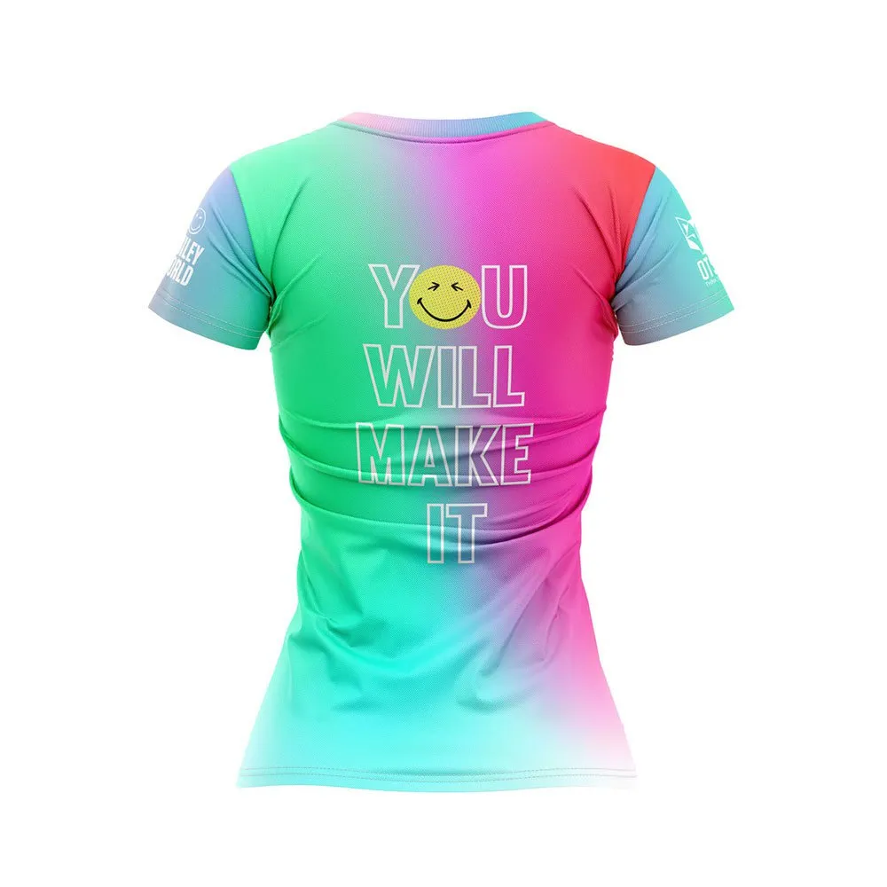 Otso Smileyworld Focused T-shirt Med Korta ärmar female