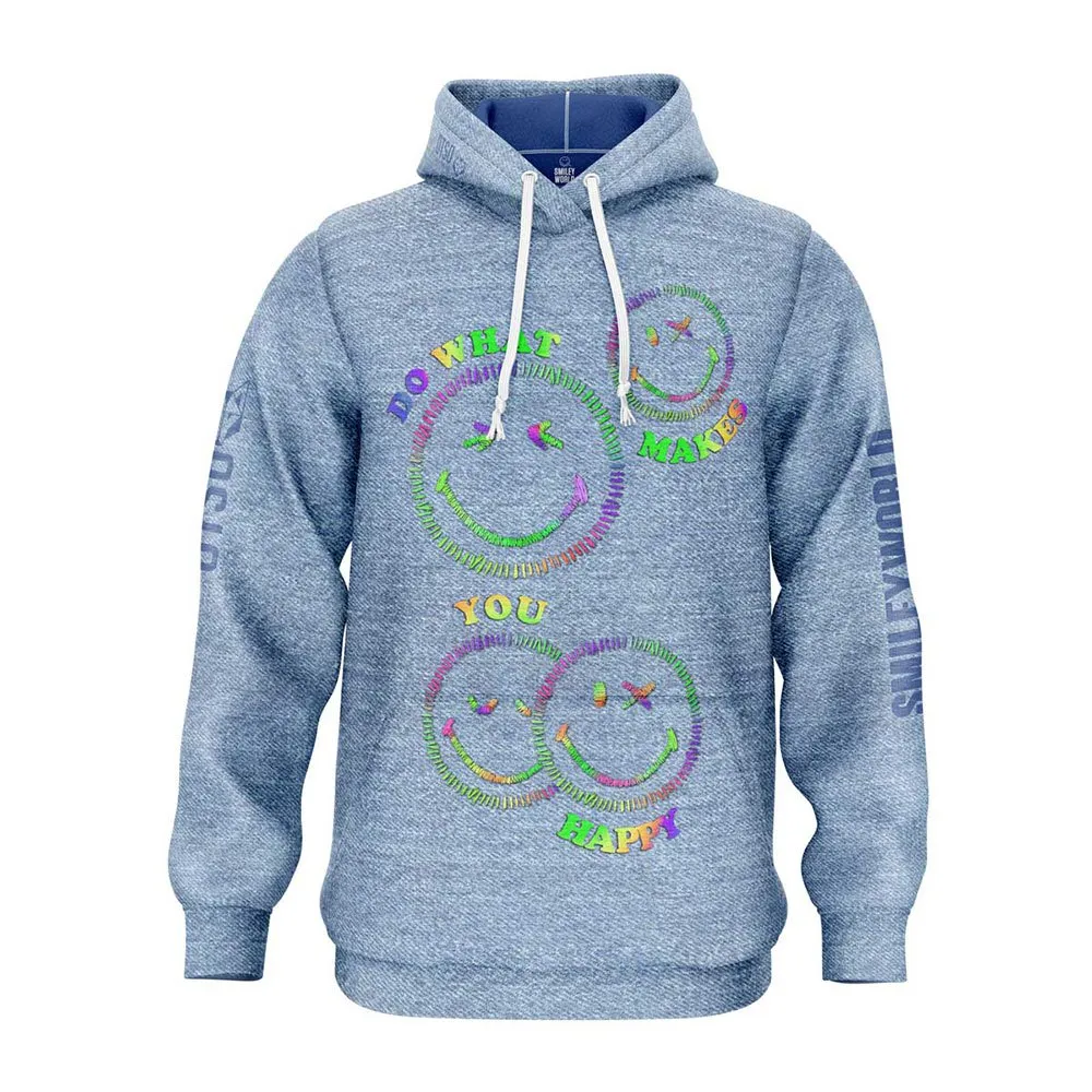 Otso Smileyworld Happy Tröja Med Huva male