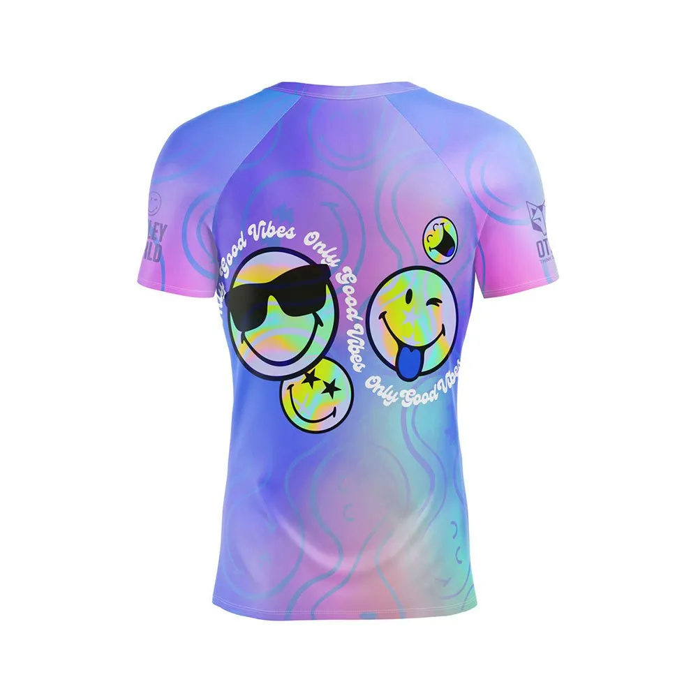 Otso Smileyworld Vibes T-shirt Med Korta ärmar female