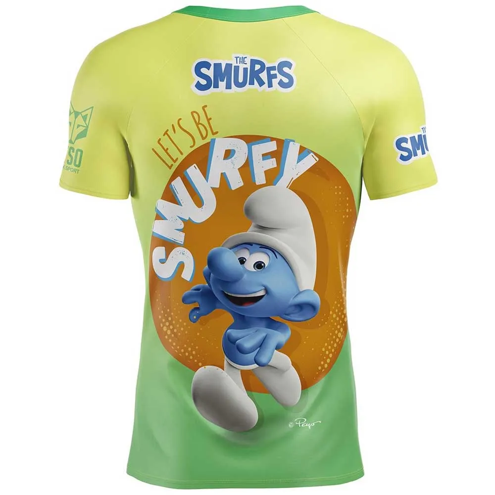 Otso Smurf Running T-shirt Med Korta ärmar female