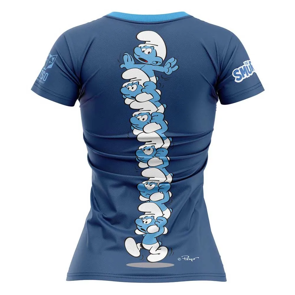Otso Smurf Towers T-shirt Med Korta ärmar female Otso Smurf Towers T-shirt Med Korta ärmar female