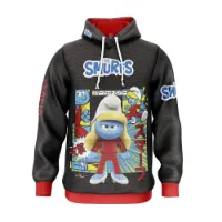 Otso Smurfs Manga Tröja Med Huva male Otso Smurfs Manga Tröja Med Huva male