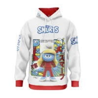Otso Smurfs Manga Tröja Med Huva male
