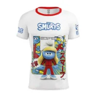 Otso Smurfs T-shirt Med Korta ärmar female
