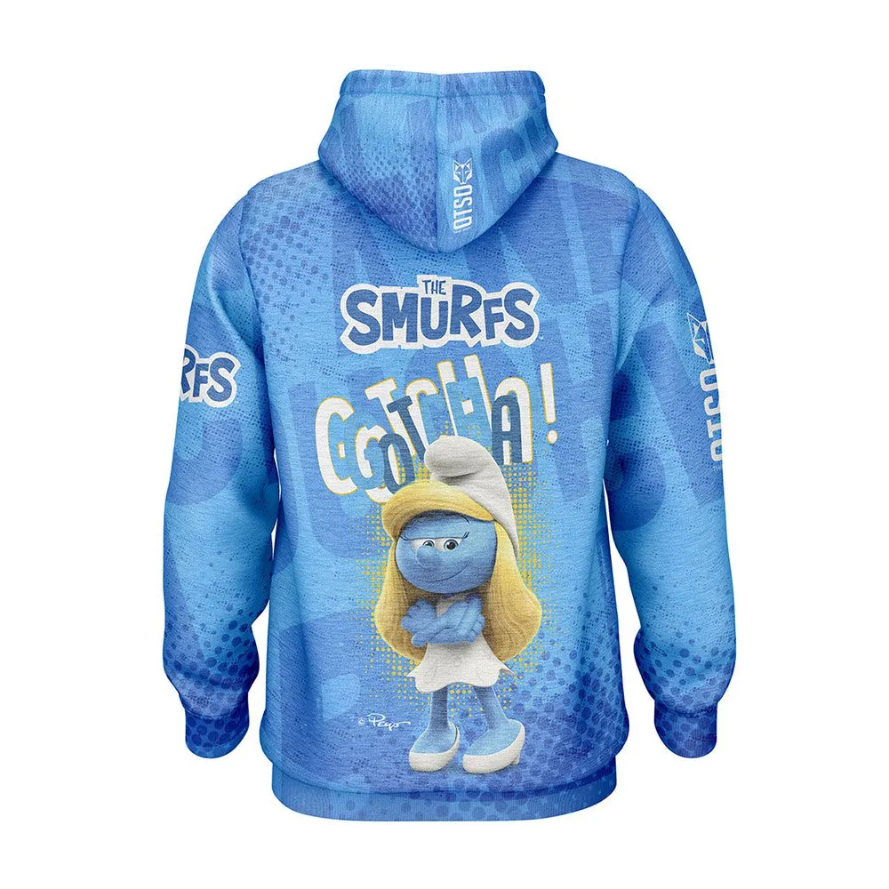 Otso Smurfs We Smurf You! Tröja Med Huva male